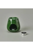 MATMEL Deco Enyo Seramik Buhurdanlık - Yeşil - 11 cm thumbnail 1