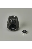 MATMEL Deco Enyo Seramik Buhurdanlık - Siyah - 11 cm thumbnail 1