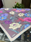 Belli Saf İpek Eşarp 4219D (T)-56 LİLA thumbnail 3