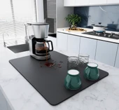 Çay Makinesi Altlığı Su Emici Kaymaz Taban Tezgah Koruyucu Kurulama Matı thumbnail 3