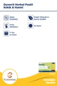 Dynavit Herbal Kekik Ve Hatmi 16 Pastil thumbnail 4
