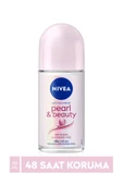 Nivea Kadın Roll On Deodorant Pearl & Beauty 50ml,48 Saat Anti-perspirant Koruma thumbnail 1