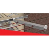 Koral Profil Alüminyum Balkon Çamaşır Kurutmalığı 60x25 thumbnail 3