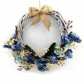 Lora Davet Çiçekli kapı süsü Sümeyye Akkaya tasarımı (1 Adet) Çok Renkli - 54308 - 1