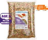 Floppy Japon Balığı Yemi ve Koi Balığı Yemi Pond Stick Yem 1 Kg. Sade Renkli Karışık Pont Yem thumbnail 1