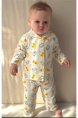 Düğmeli ikili Bebek Pijama Takımı thumbnail 2