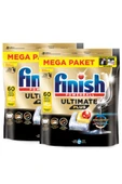Finish Ultimate Plus Bulaşık Makinesi Deterjanı Kapsül Tablet Limon 120 Adet (60 x 2) thumbnail 2