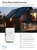 Deye 25 kW Trifaze HV Hibrit İnverter thumbnail 2
