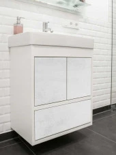 D-c-fix 346-8183 Kirli Beyaz Beton Desen Yapışkanlı Folyo (67,5cm x 2mt) thumbnail 5