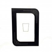 AHŞAP SİYAH RENK RESİM ÇERÇEVE 10*15 - 2