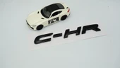 DK Tuning C-HR 3M Siyah ABS Bagaj Yazı Logo Toyota İle Uyumlu thumbnail 4
