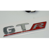 DK Benz GT R Krom Kırmızı Abs 3m 3d Bagaj Logo Amblem - 3