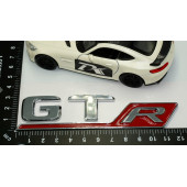 DK Benz GT R Krom Kırmızı Abs 3m 3d Bagaj Logo Amblem - 4