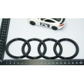 DK Tuning Audi Bagaj Siyah Halka 3M 3D Rozet Amblem Arma - 4