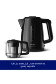 Philips Daily Collection Çay Makinesi, 1700W, 1,9 Lt Su Isıtıcısı, Otomatik Sıcak Tutma, HD7301/00 thumbnail 3