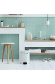 Brabantia Brabantia Newıcon Whıte Pedallı Çöp Kutusu 5l thumbnail 2