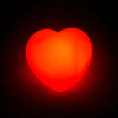 Hedies Işıklı Kalp Biblo Büyük Boy (KALP-BIB-4460) thumbnail 3