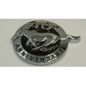 Ford Mustang 40.Yıl Bagaj Body Logo Krom Metal 3M 3D Logo Arma - 4