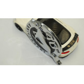 Ford Mustang 40.Yıl Bagaj Body Logo Krom Metal 3M 3D Logo Arma - 5