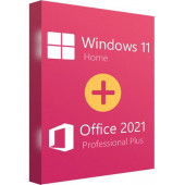 Windows 11 Home '' Office 2021 Pro Plus 32-64 Bit Türkçe-İngilizce Global Destekli - 1