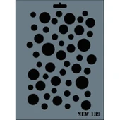 Rich New Seri N-139 Stencil 35x25 cm thumbnail 5