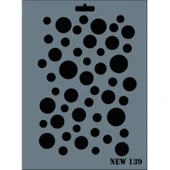 Rich New Seri N-139 Stencil 35x25 cm thumbnail 4