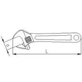 İzeltaş 0600 Kurbağacık Anahtar  15 '' thumbnail 6