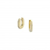 5626084 Swarovski Küpe Dextera:Pe Hoop Oct S /Cry/Gos - 1