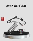 48 LED Araç İçi RGB Şerit Aydınlatma Müzik Senkron USB Kumandalı Set thumbnail 1