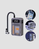 Şarjlı Kablosuz Hava Pompası – 150 PSI Basınç, LED Ekran ve 6000mAh Batarya thumbnail 4