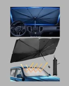 Ön Cam Güneşliği – Kalın Kumaş ve Cam Elyaf İskelet ile Maksimum UV Koruma thumbnail 5