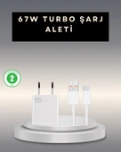67 Watt Type C Şarj Adaptörü Xiaomi Poco X3 X4 X5 Pro Uyumlu thumbnail 1