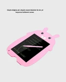 Esnek LCD Çizim Tableti Kağıtsız Yazı Tahtası Tek Tuş Silme Düğme Pilli thumbnail 2