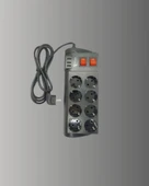 Akım Korumalı 8’li Priz 3 USB’li Uzatma Kablosu Isıya Dayanıklı 2 Metre thumbnail 4