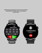 GPS’li Akıllı Saat 500 mAh Batarya Sesli Arama Bildirim Nabız Ölçer Spor Takipli thumbnail 3