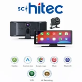 SChitec 4K Ultra Araç İçi Akıllı Ekran – Ön ve Arka Kameralı, Kablosuz CarPlay ve Android Auto Destekli (10.26”) YK3507 thumbnail 2