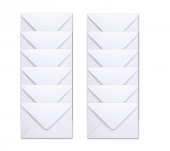 12 Adet Davetiye Zarfı 14 x 20 Cm 110 gr. 1. Hamur - 1