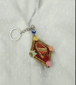 Anahtarlık Çarık Nazar Boncuk Kötü Göz Çanta Cüzdan Süsü Aksesuar thumbnail 1