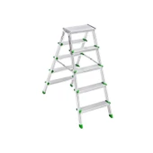 SM Saraylı 5+5 Çift Taraflı Alüminyum Merdiven thumbnail 1