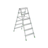 SM Saraylı 6+6 Çift Taraflı Alüminyum Merdiven thumbnail 3