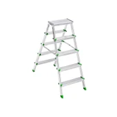 SM Saraylı 5+5 Çift Taraflı Alüminyum Merdiven thumbnail 3