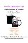 Elbasan Tekstil Kendin Tasarla Sihirli Kupa Bardak, Fotoğraflı Ve Yazılı Özel Tasarım Sihirli Kupa Bardak, Mug thumbnail 1