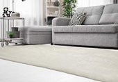 Giz Home Osa Rabbit Post Carpet Krem  120x170 - 1