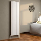 Lojimax Alüminyum Dekoratif Radyatör Lova Line 600x956mm 12 Dilim Dokulu Beyaz | 1719 W Yüksek Isıl Güç | 5 Yıl Üretici Garantisi thumbnail 4