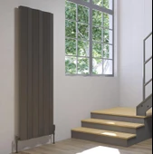 Lojimax Alüminyum Dekoratif Radyatör Amazonite 1800x204mm 2 Dilim Dokulu Antrasit Gri | 622 W Yüksek Isıl Güç | 5 Yıl Üretici Garantisi thumbnail 3