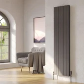 Lojimax Alüminyum Dekoratif Radyatör Lova 1800x396mm 5 Dilim Dokulu Beyaz | 1923 W Yüksek Isıl Güç | 5 Yıl Üretici Garantisi thumbnail 4