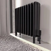 Lojimax Alüminyum Ayaklı Yatay Radyatör Grande Lux 700x1025mm 16 Dilim Mat Antrasit Gri  | 3046 W Yüksek Isıl Güç | 5 Yıl Üretici Garantisi thumbnail 1