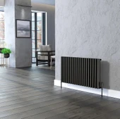 Lojimax Alüminyum Dekoratif Radyatör Albite 600x820mm 15 Dilim Mat Bronz | 1817 W Yüksek Isıl Güç | 5 Yıl Üretici Garantisi thumbnail 3