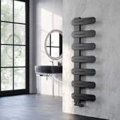 Lojimax Alüminyum Dekoratif Havlupan Linea 1220x450 mm 12 Dilim Mat Beyaz | 740 W Yüksek Isıl Güç | 5 Yıl Üretici Garantisi thumbnail 2