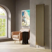 Lojimax Alüminyum Dekoratif Radyatör Albite 600x820mm 15 Dilim Mat Bronz | 1817 W Yüksek Isıl Güç | 5 Yıl Üretici Garantisi thumbnail 5